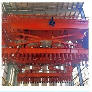 অ্যানোড কার্বন স্ট্যাকিং ওভারহেড ক্রেন