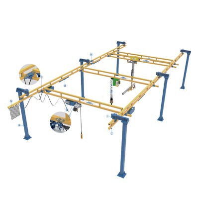 সাসপেনশন মনোরেল ক্রেন